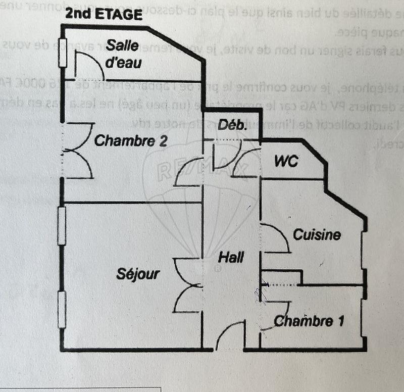 Appartement - 81 m² - 3 pièces