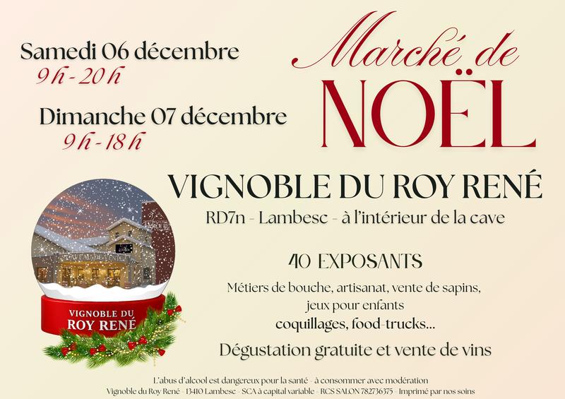 Marché de Noël du Vignoble du Roy René