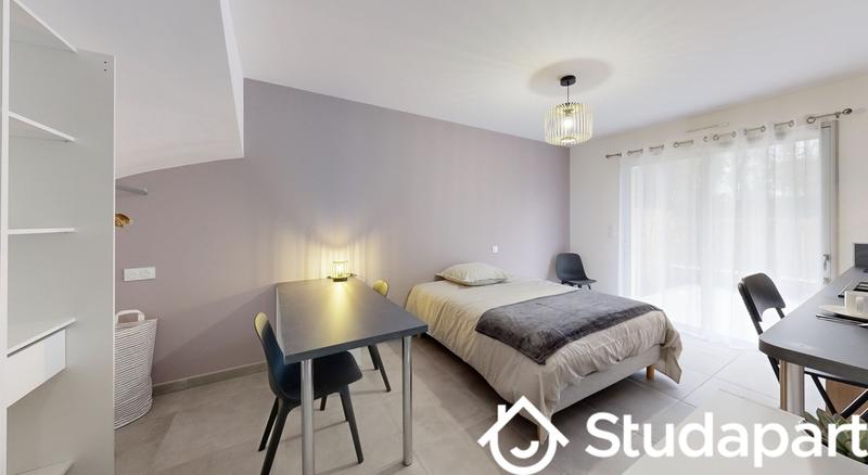 Chambre - 22 m² - 1 pièce