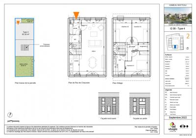 Maison - 83 m² - 4 pièces