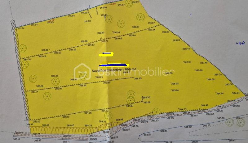 Terrain constructible - 960 m²