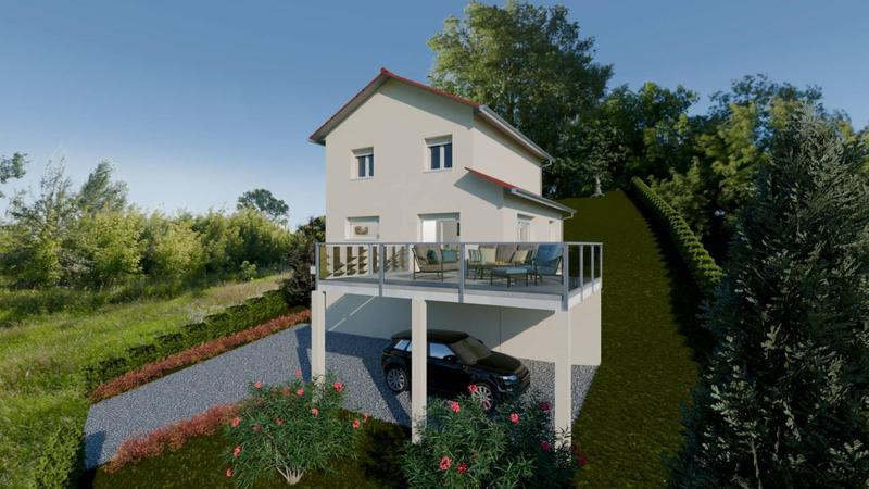 Maison - 102 m² - 4 pièces