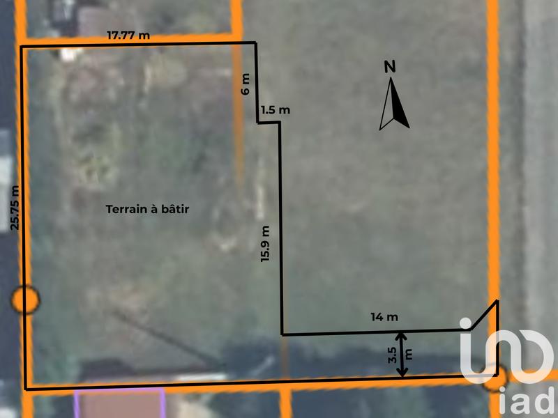 Terrain - 541 m²