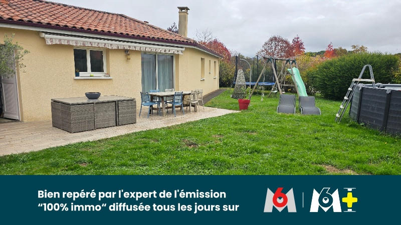 Maison - 100 m² - 5 pièces