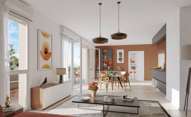 Appartement - 68 m² - 3 pièces