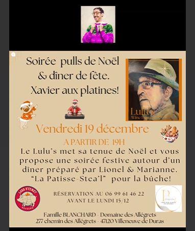 Soirée vins charcuterie et fromage au Domaine des Allégrets