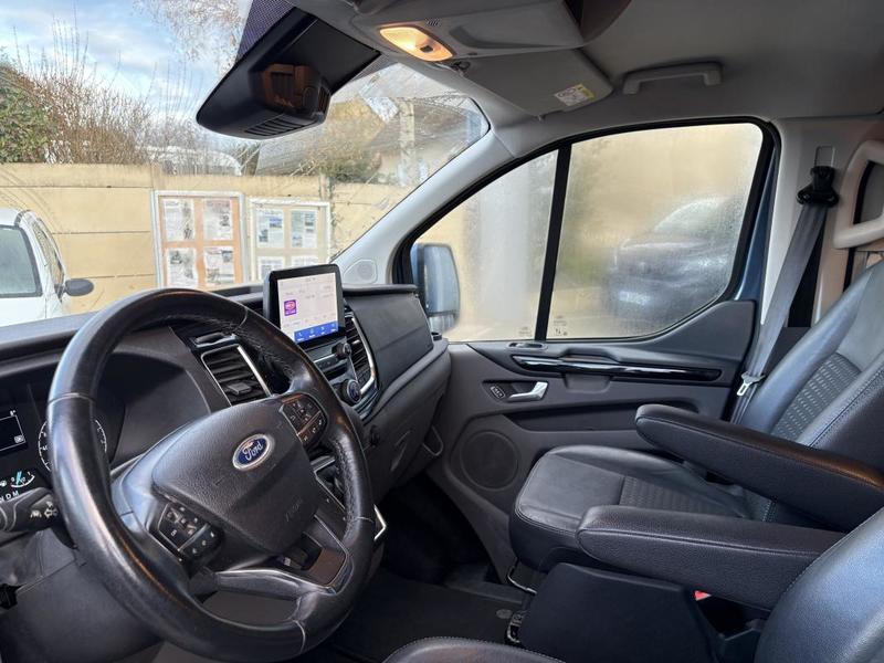 Ford Transit Custom 2.0l 185 Cv Sport L1 H1 Cabine Approfondie Bva + Attelage - 5 Places Tva Recuperable