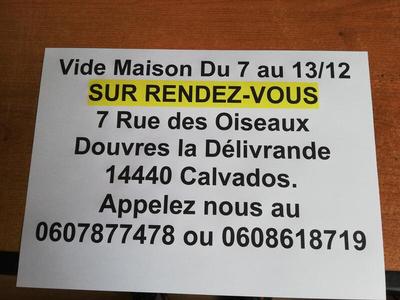 Vide maison