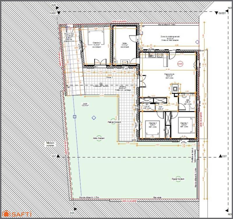 Maison - 83 m² - 4 pièces