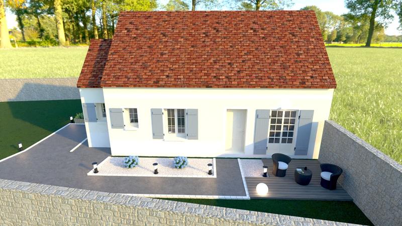 Maison - 90 m² - 3 pièces