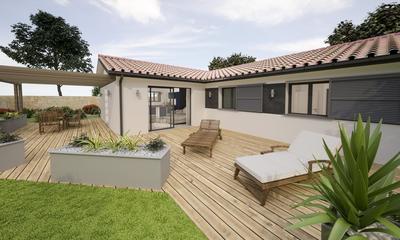 Maison - 90 m² - 4 pièces