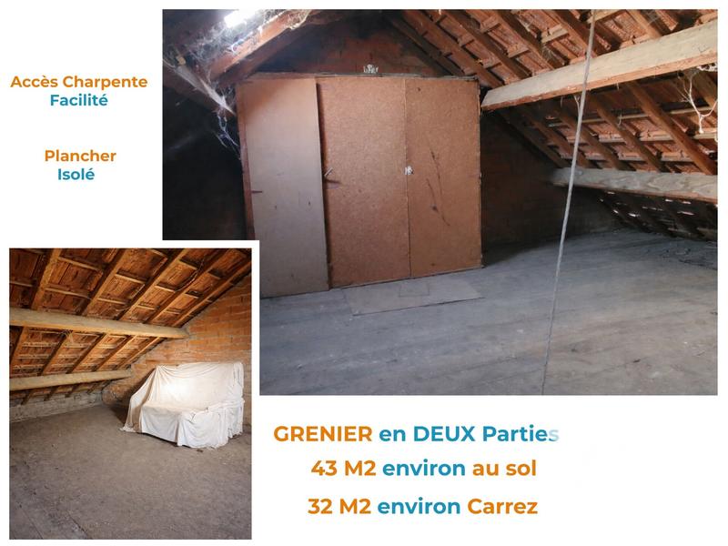Maison - 74 m² - 4 pièces