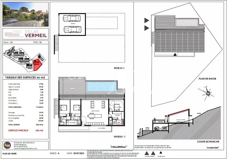 Villa - 113 m² - 4 pièces