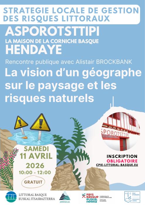 Rencontre avec Alistar Brockbanck : une vision d'un géographe sur le paysage et les risque naturel.