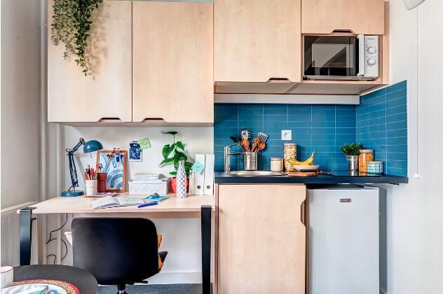 Studio - 13 m² - 1 pièce