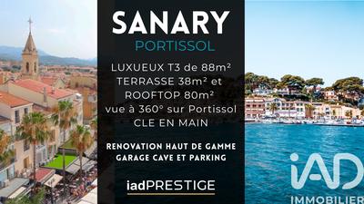 Appartement - 89 m² - 3 pièces