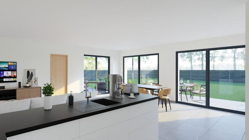 Maison - 96 m² - 4 pièces