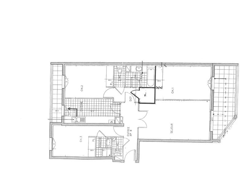 Appartement - 87 m² - 4 pièces