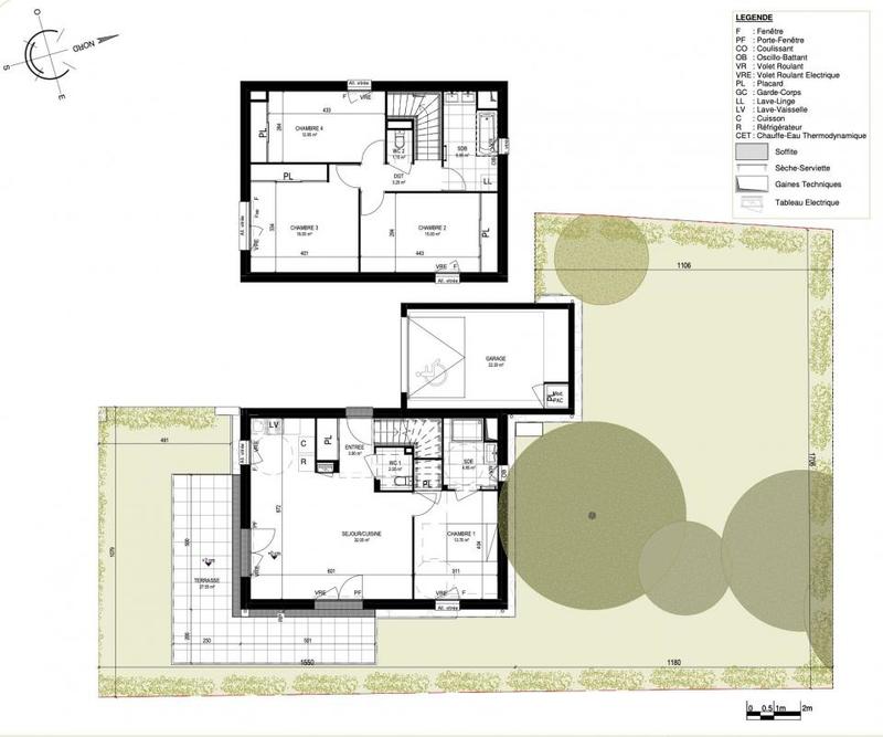 Maison - 111 m² - 5 pièces