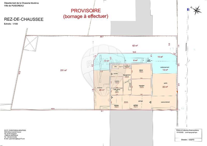 Appartement - 46 m² - 2 pièces