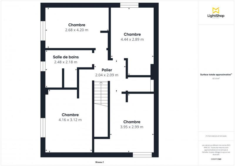 Maison - 125 m² - 6 pièces