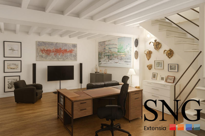 Loft - 246 m² - 6 pièces