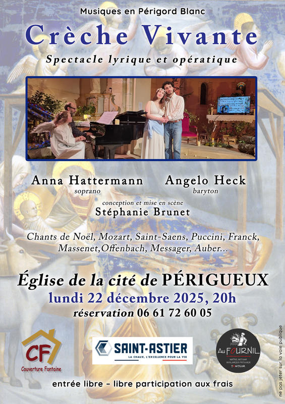 Spectacle de Noel - Creche Vivante Lyrique Operatique Intercative avec le Public