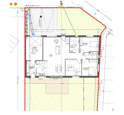 Maison - 106 m² - 5 pièces