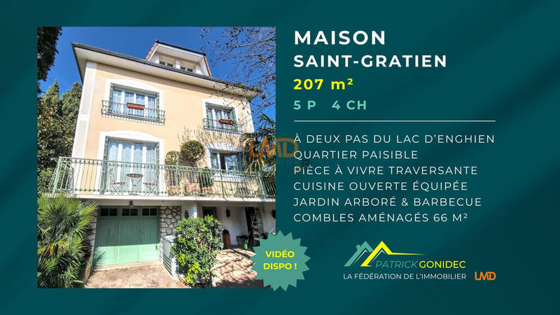 Maison - 207 m² - 5 pièces