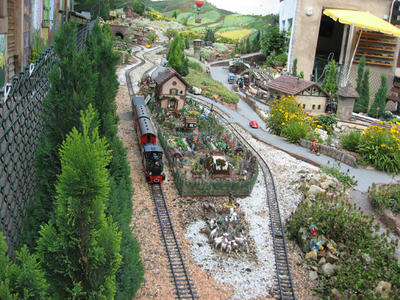 Le Noël du train de jardin s'Molshemer Bahnele