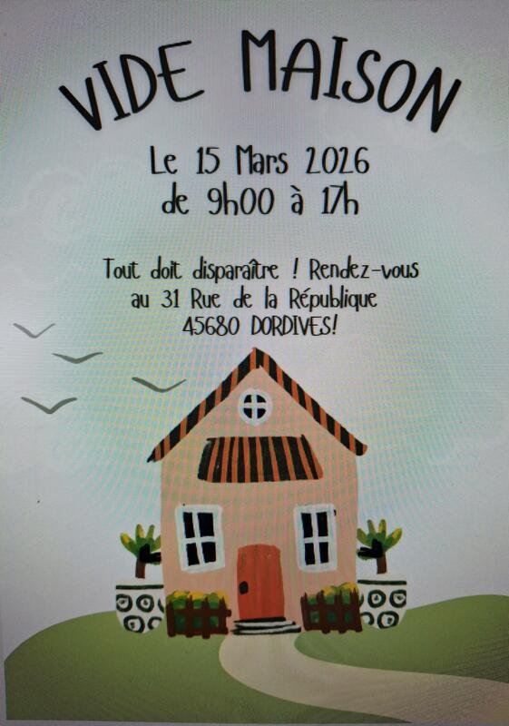 Vide maison de printemps