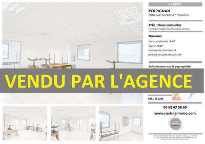 Bureau - 56 m² - 2 pièces