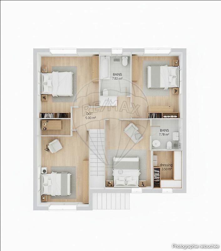 Maison - 132 m² - 6 pièces