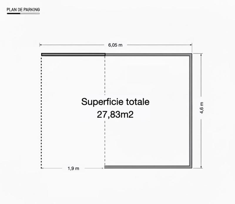 Parking / Garage - 27 m²