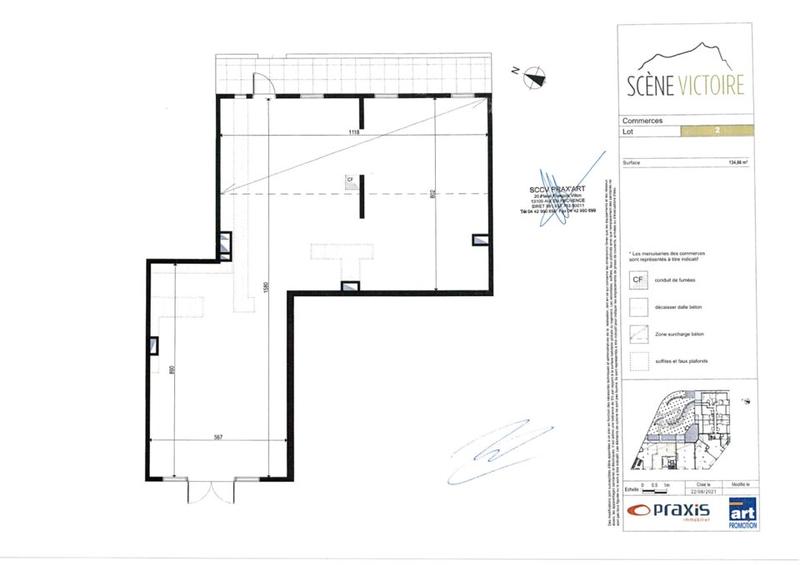 Local commercial - 134 m²