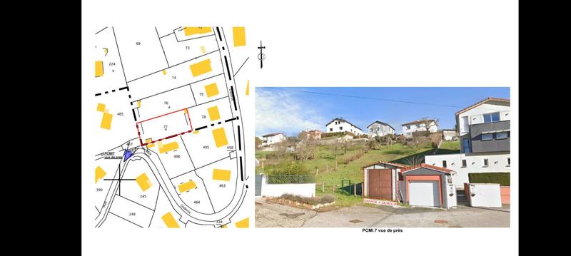 Terrain constructible - 764 m²