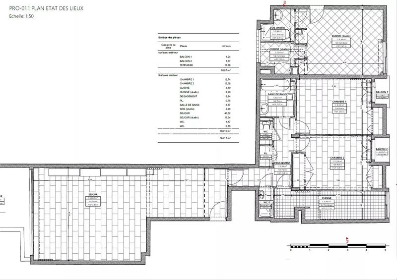 Appartement - 108 m² - 4 pièces
