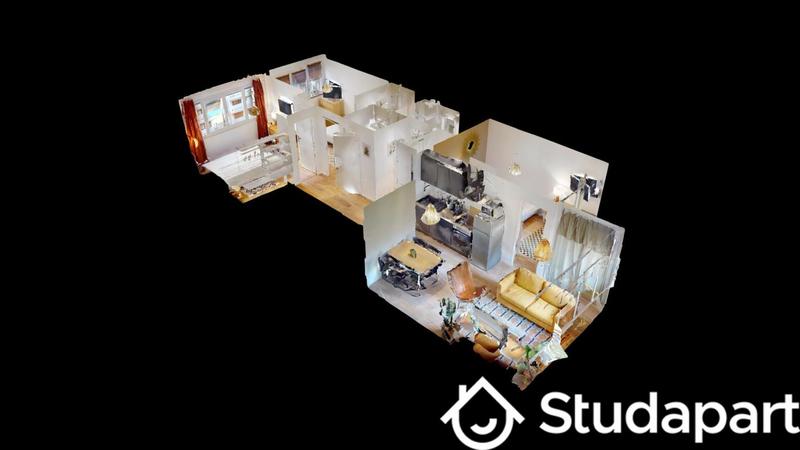 Chambre - 9 m² - 1 pièce