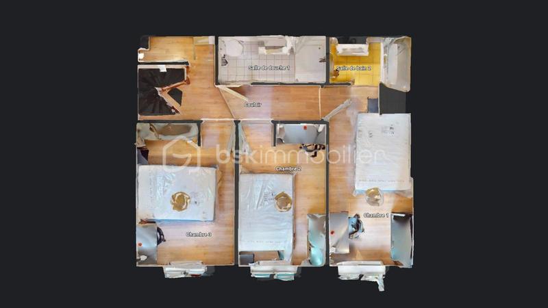 Duplex - 80 m² - 4 pièces