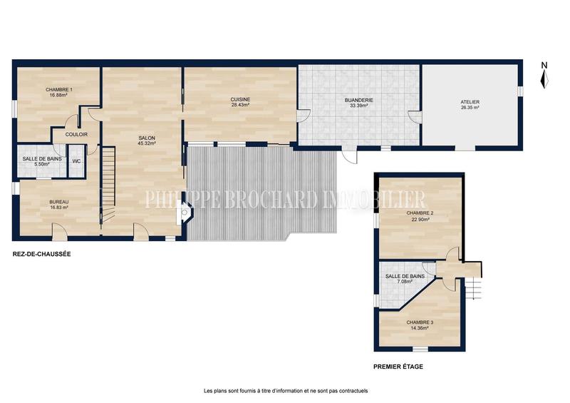 Maison ancienne - 162 m² - 6 pièces