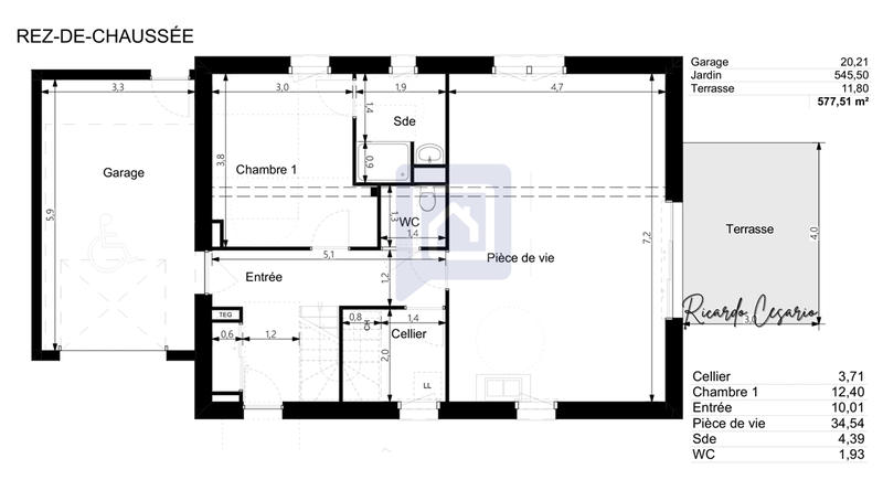 Maison - 118 m² - 5 pièces