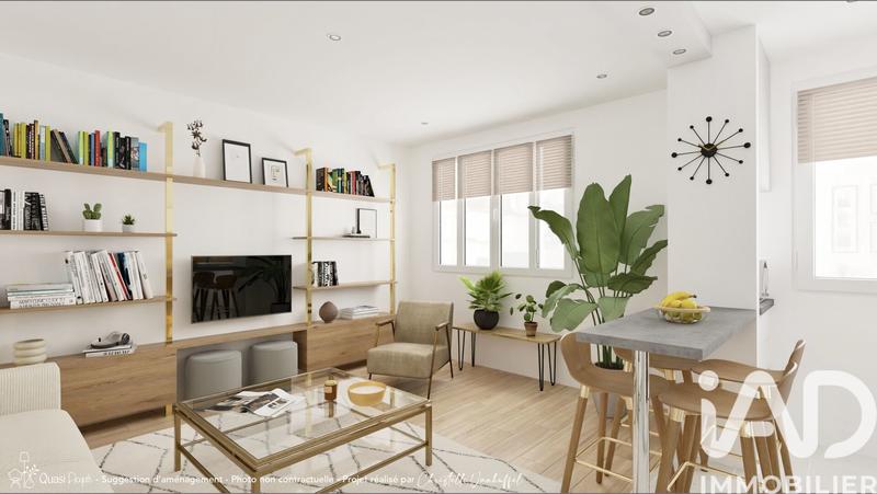 Appartement - 42 m² - 2 pièces