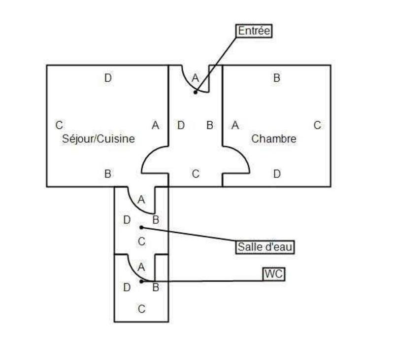 Appartement - 29 m² - 2 pièces