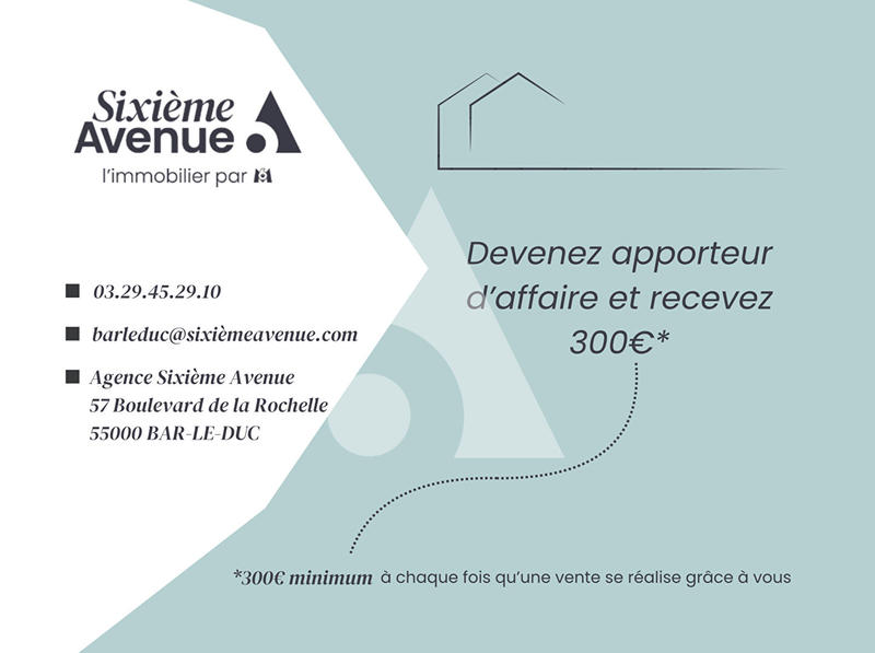 Maison - 1 000 m² - 6 pièces