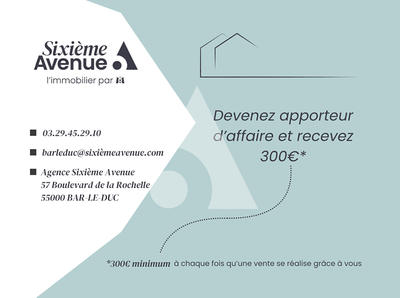 Maison - 1 000 m² - 6 pièces