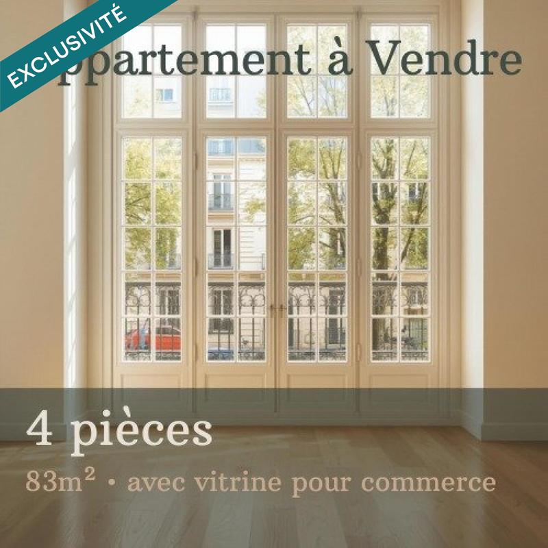 Appartement - 83 m² - 4 pièces