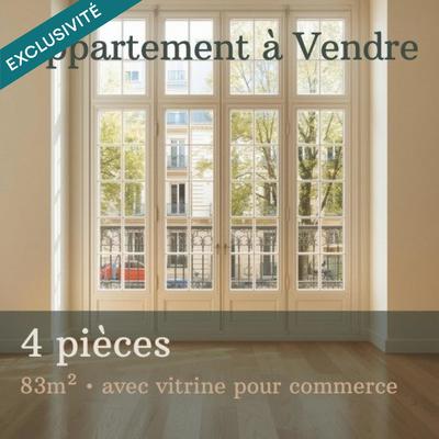 Appartement - 83 m² - 4 pièces