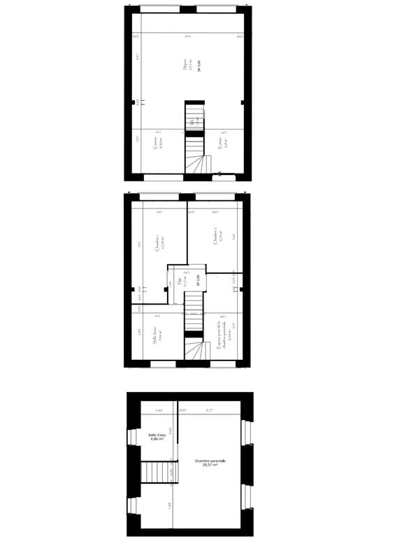 Maison - 104 m² - 5 pièces