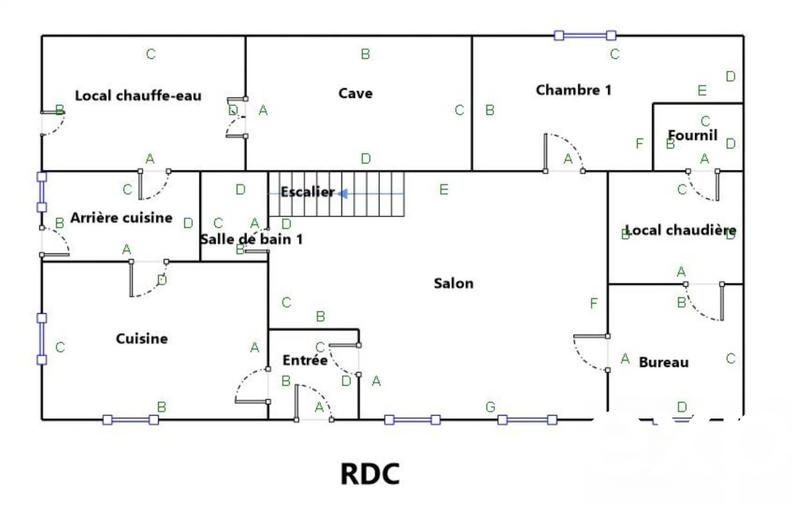 Maison - 204 m² - 7 pièces