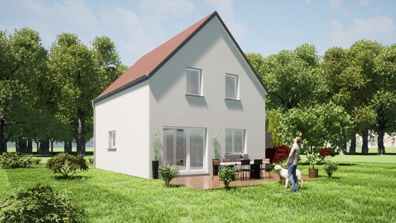 Maison - 90 m² - 5 pièces